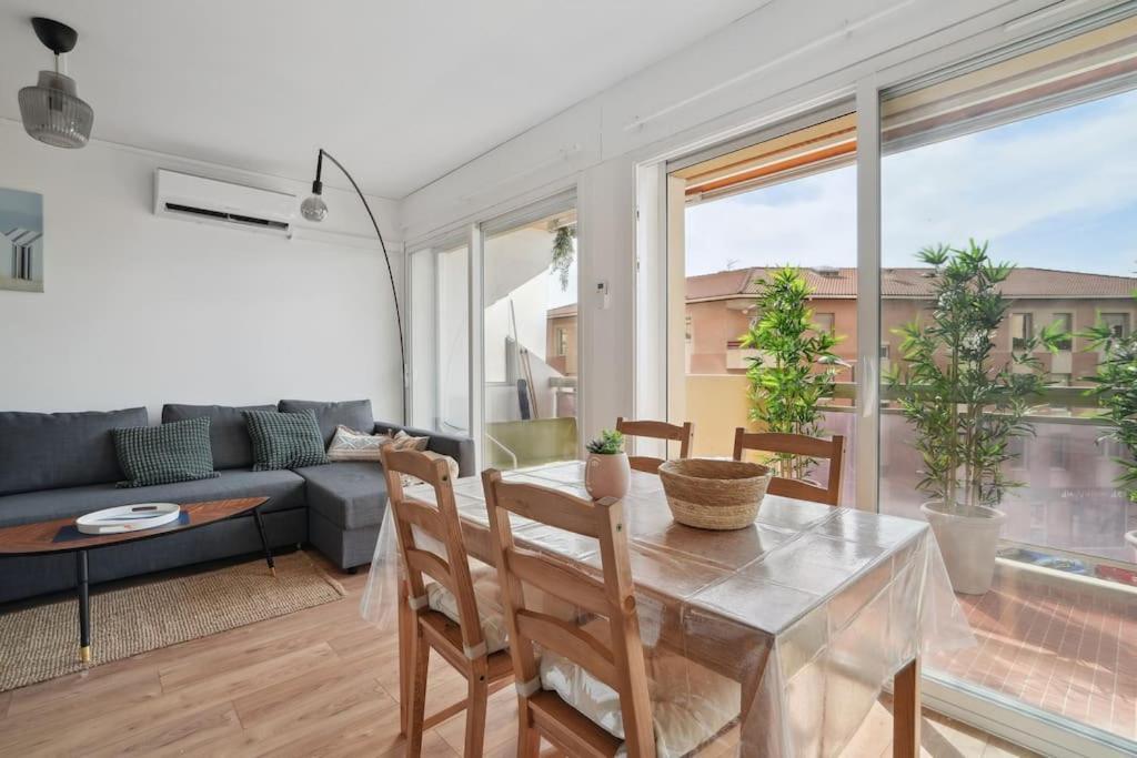 Charmant Appartement Vue Mer 7Eme - Plage 200M Marsella Exterior foto
